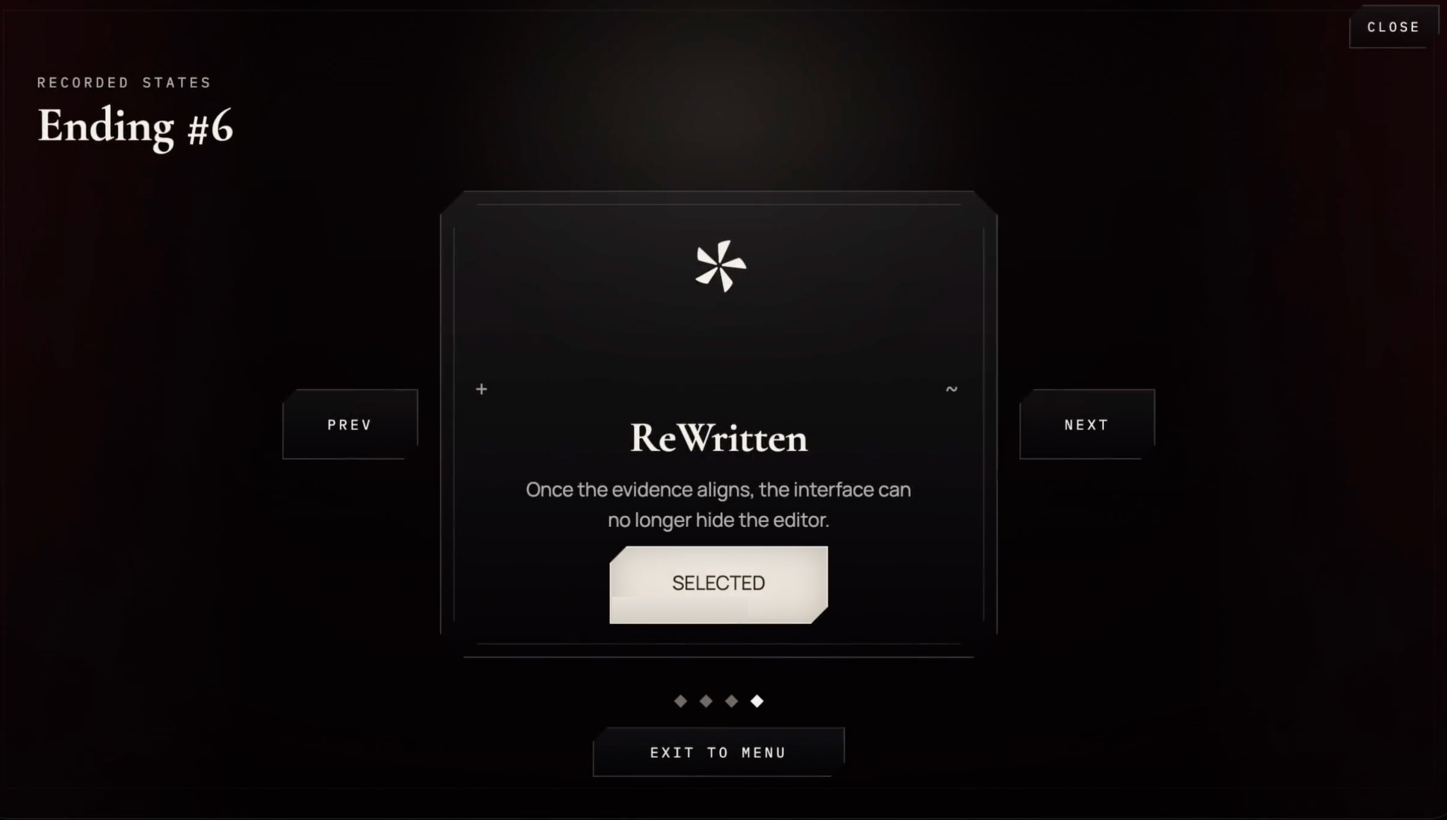 ReWritten archive-state challenge image showing Ending