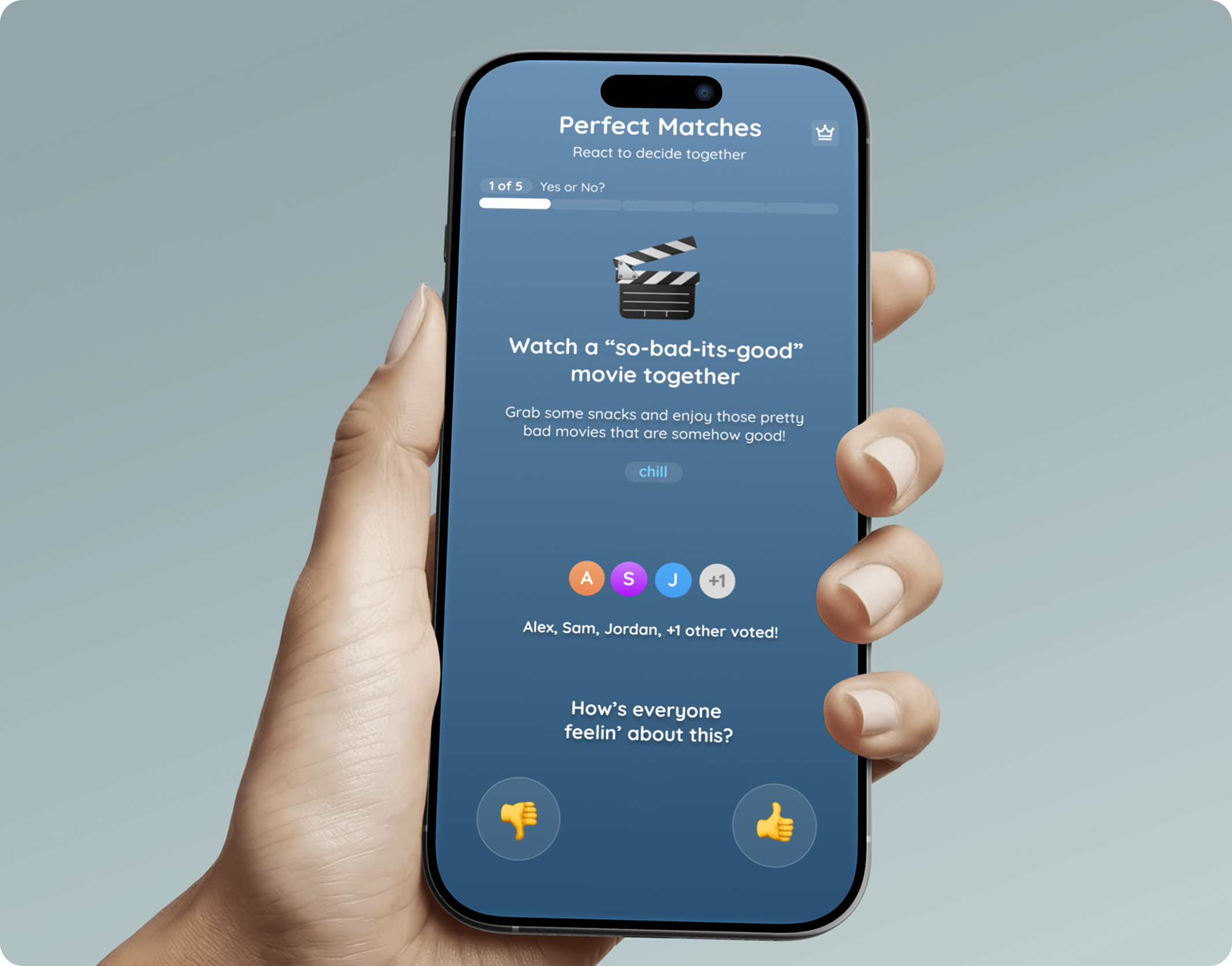 Supporting screen showing favorites and saved options.